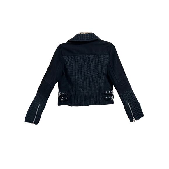 Blank NYC Black Jacket with leather trim - Women’s XS - Picture 5 of 7